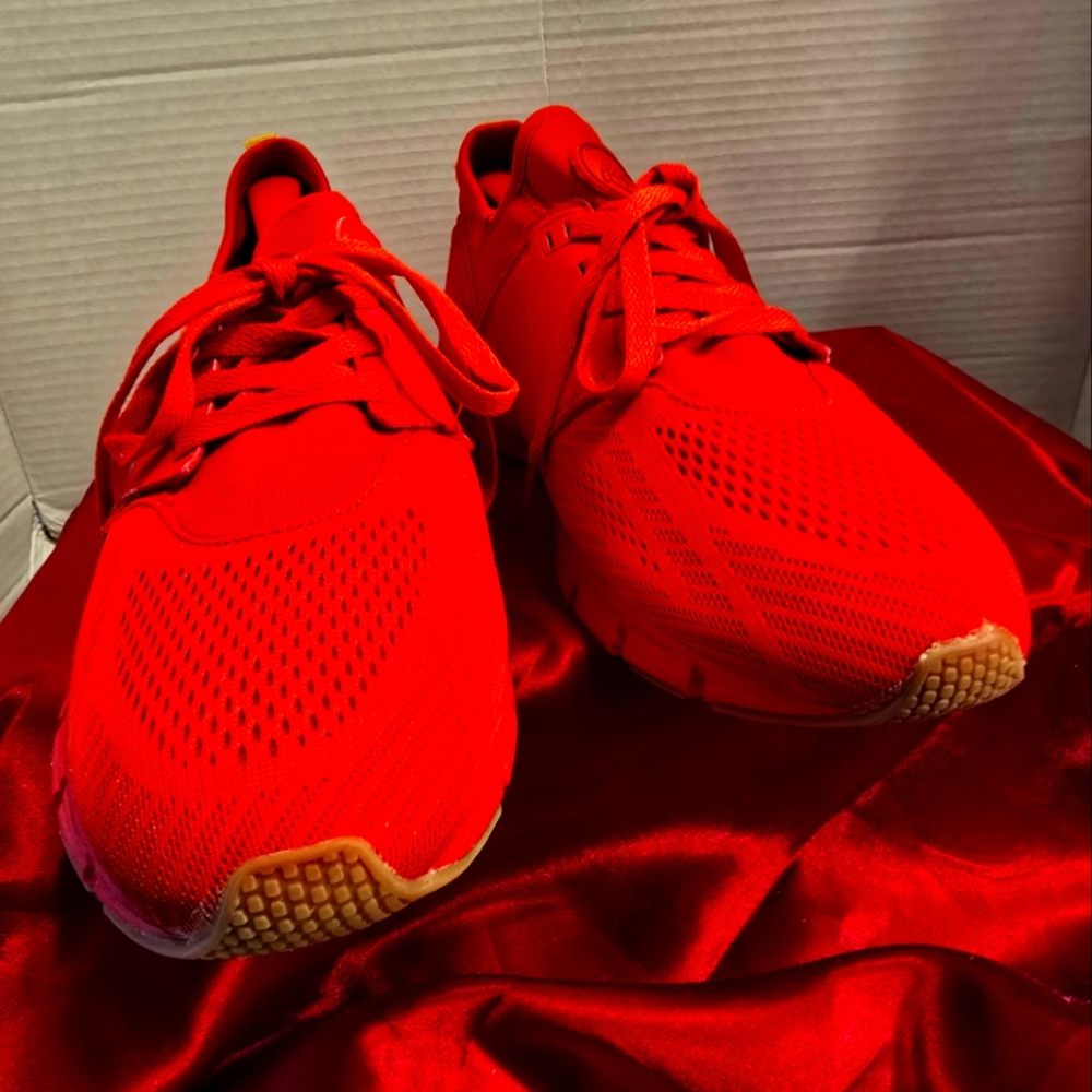 REEBOK RBX MEN'S GYM TRAINER BASKETBALL SNEAKER RED FITNESS SIZE 10.5W